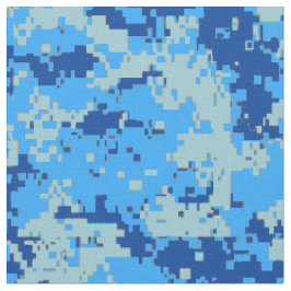 Blåttjul - blåttkamouflage tyg