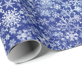 Blåttjul fem - Snowstorm Presentpapper