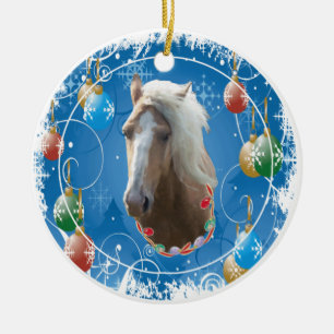 Blåttjulprydnad Julgransprydnad Keramik