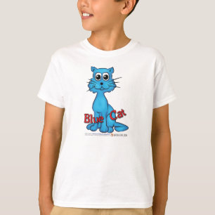 BlåttkattT-tröja från den röda kattboken T Shirt