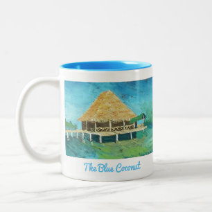 Blåttkokosnöten - Bocas Del Toro, Panama mugg
