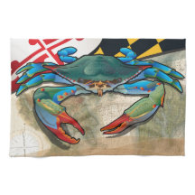 Blåttkrabba av Maryland