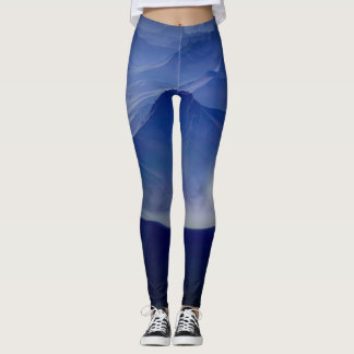 Blåttkraterdamasker Leggings