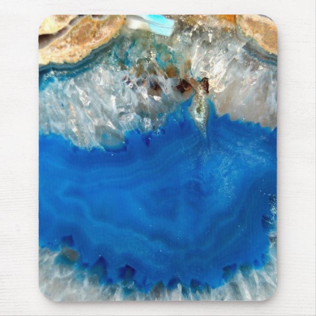 blåttkristall musmatta (Framsidan)
