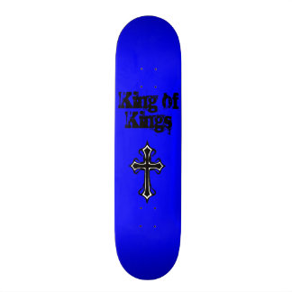 Blåttkung av kungSkateboarddäcket Skateboard Bräda 19,5 Cm