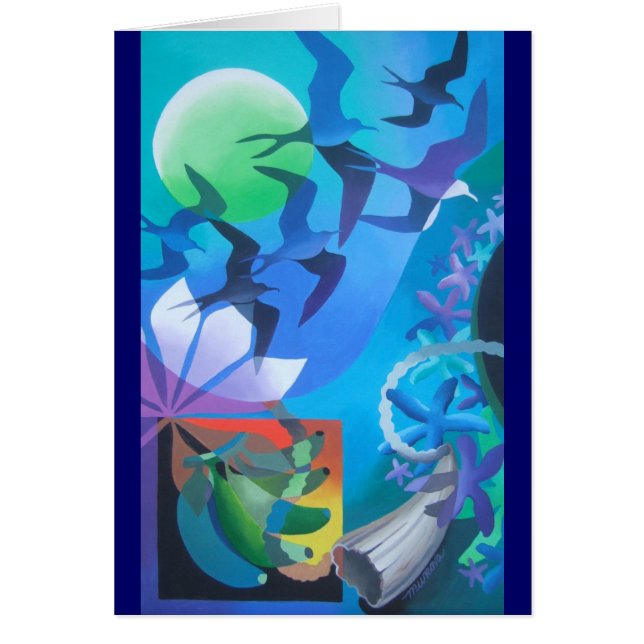 "BLÅTTLAGUN III ", OBS KORT (Framsidan)