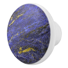BlåttLapis Gemstone Knopp