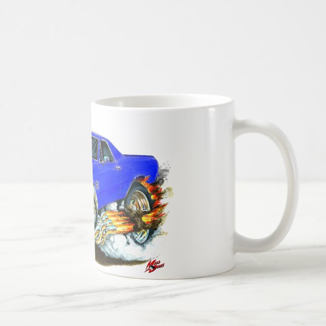 Blåttlastbil 1970 för El Camino Kaffemugg (Höger)