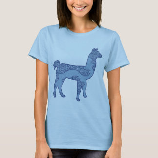 BlåttLlamaskjorta Tee Shirt