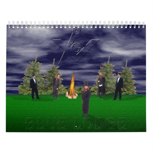 BLÅTTLOGE KALENDER (Omslag)
