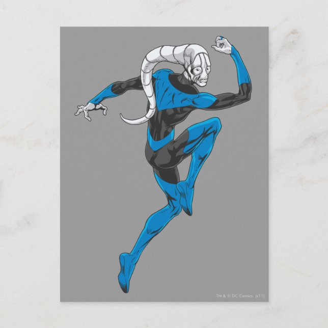 Blåttlykta 1 vykort (Framsida)