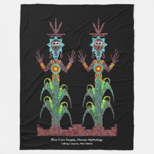 Blåttmajfolk, NavajoMythology Fleecefilt
