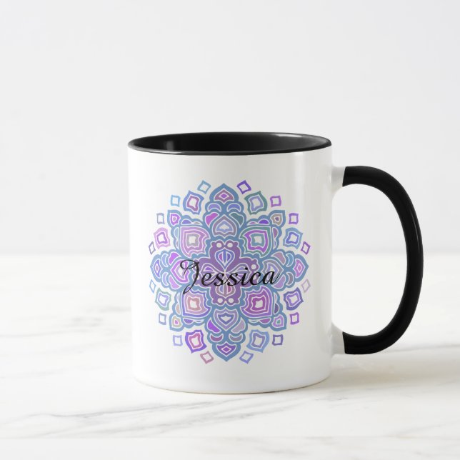 BlåttMandala Mugg (Höger)