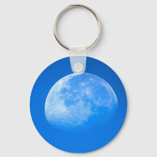 Blåttmåne Keychain Nyckelring