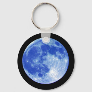 Blåttmåne Keychain Nyckelring