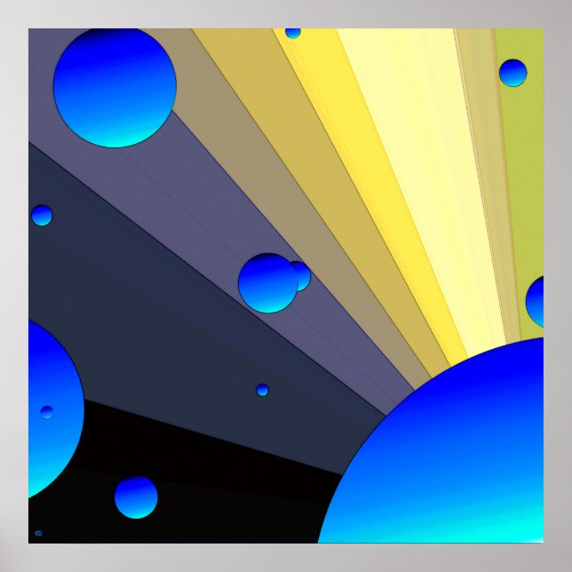 Blåttmåne Poster (Framsidan)