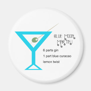 BlåttmåneMartini magnet