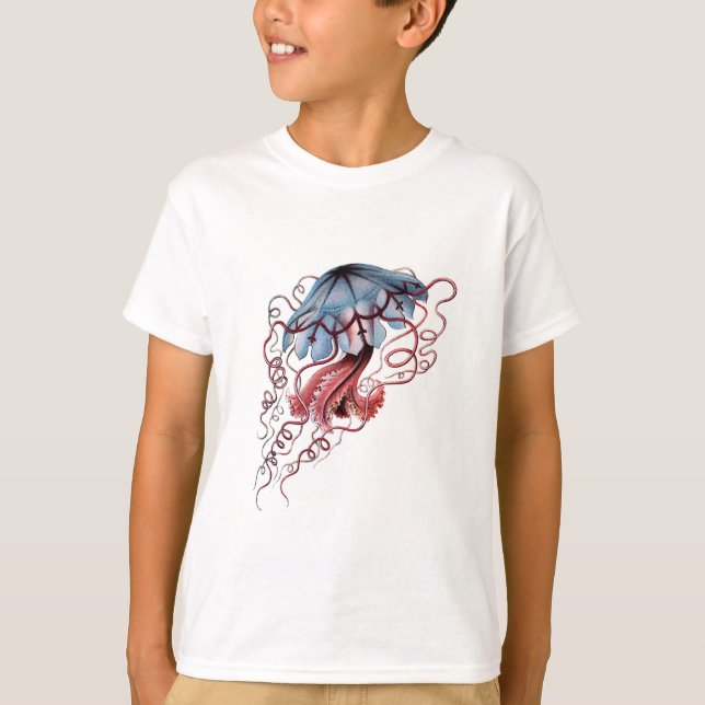 Blåttmanet T-shirt (Framsida)