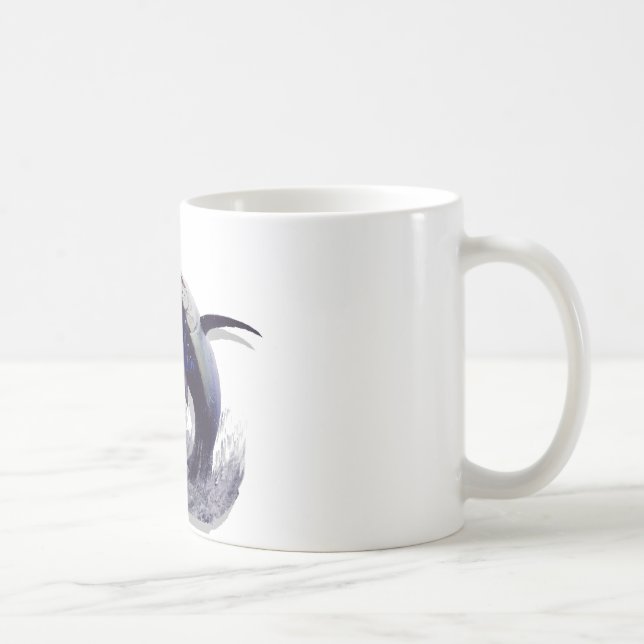 blåttmarlin kaffemugg (Höger)