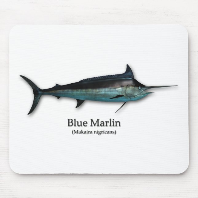 BlåttMarlin Musmatta (Framsidan)