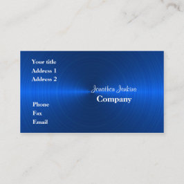 Blåttmetall Visitkort