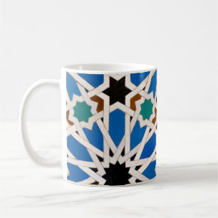 BlåttMorrocan mosaisk mugg