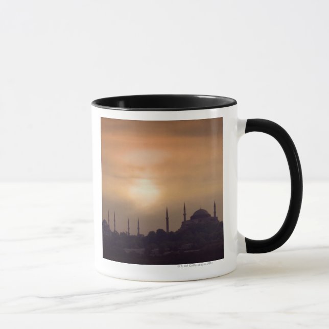 Blåttmoské och Hagia Sophia Turkiet, Istanbul Mugg (Höger)