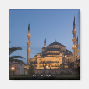 Blåttmoské, Sultanhamet område, Istanbul, Turki Magnet