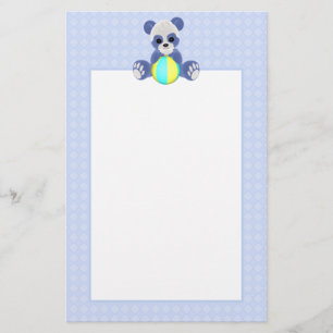 Blåttnallebrevpapper Brevpapper