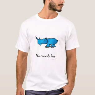 Blåttnoshörning Tee Shirt