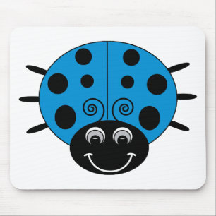 Blåttnyckelpiga Mousepad Musmatta