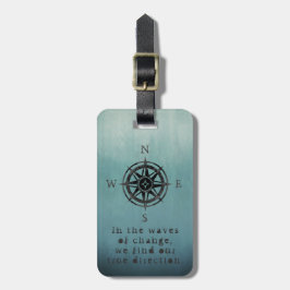 BlåttOmbre hav Bagagebricka