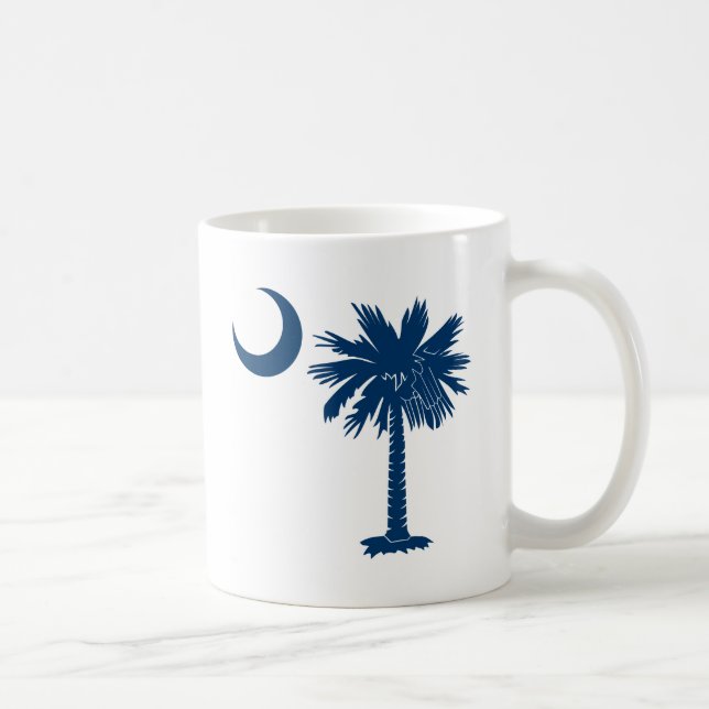 BlåttPalmetto Kaffemugg (Höger)