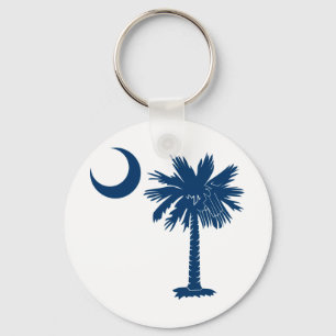 BlåttPalmetto Nyckelring