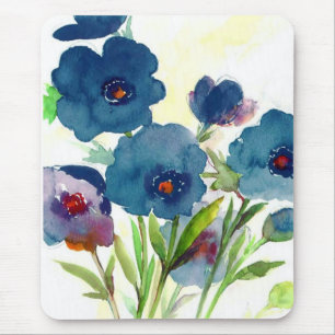 Blåttpansies Musmatta