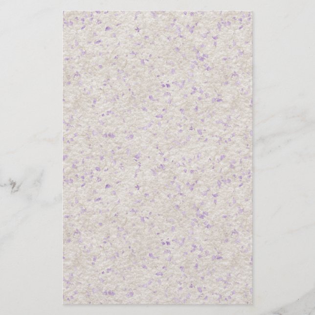 BlåttPetalpapper Brevpapper (Framsida)