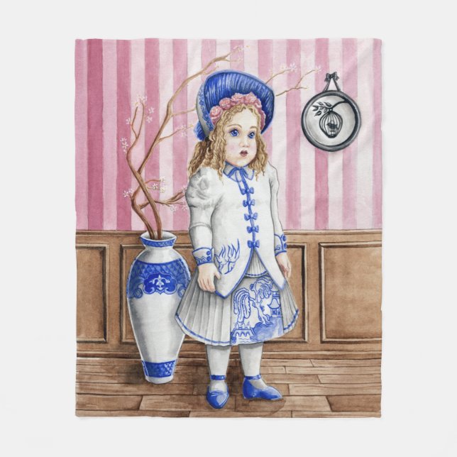 BlåttpilBebe Bru filt (Framsidan)