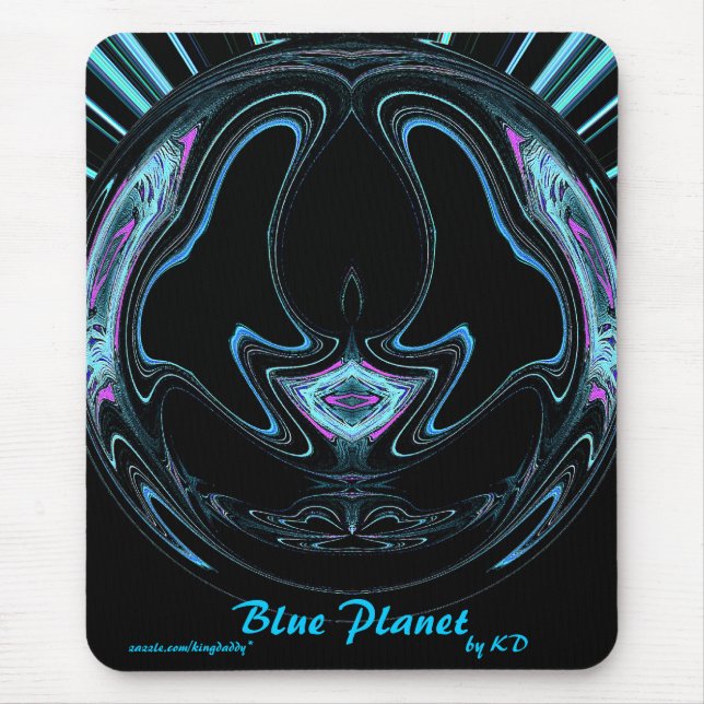 Blåttplanet Mousepad Musmatta (Framsidan)
