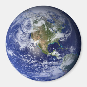 Blåttplanetjord Magnet
