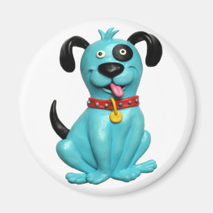 BlåttPooch Magnet