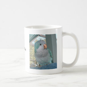 BlåttQuakerpapegoja Kaffemugg