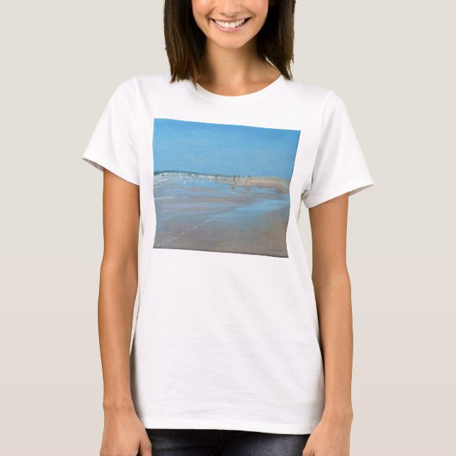 Blåttreflexion Montalivet Tee Shirt (Framsida)