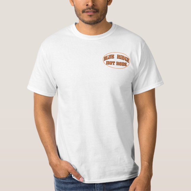 BlåttRidge hot rods Tee Shirt (Framsida)