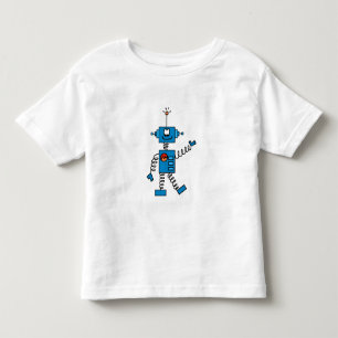 Blåttrobot Tee Shirt