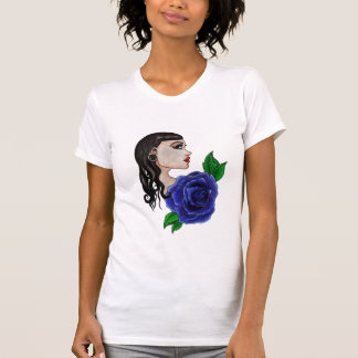 blåttrotatuering tee shirt