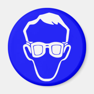 BlåttsäkerhetsGoggles Magnet