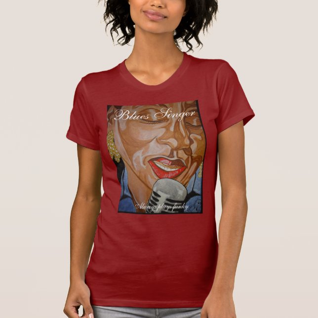 Blåttsångare T-shirt (Framsida)