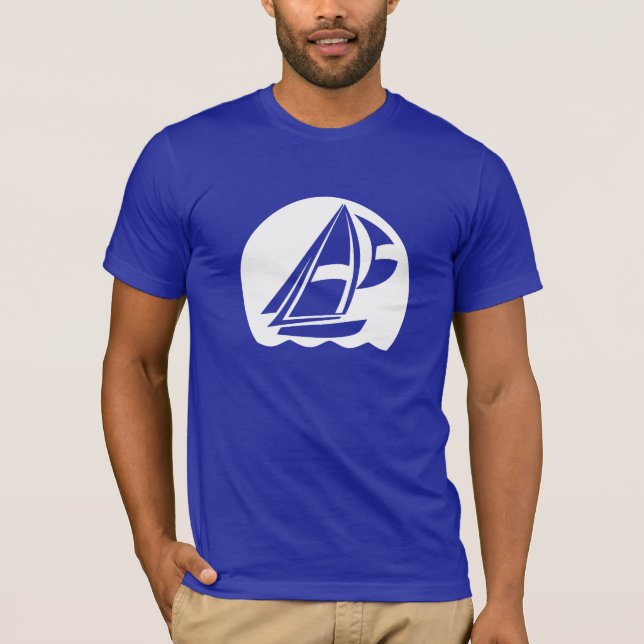 Blåttsegling Tee Shirt (Framsida)