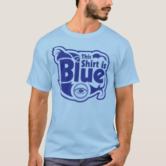 Blåttskjorta för det Colorblind Tee