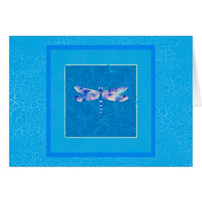 Blåttslända OBS Kort (Framsidan Horizontal)